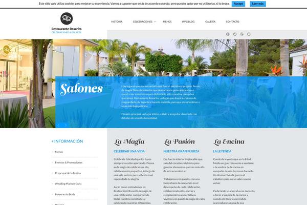 Novus theme site design template sample