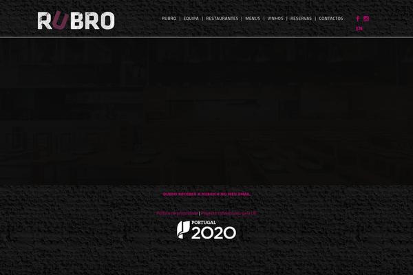 NUVO theme site design template sample