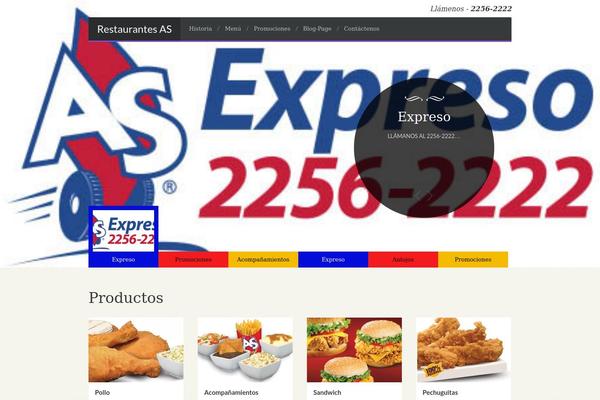 Seasons theme site design template sample