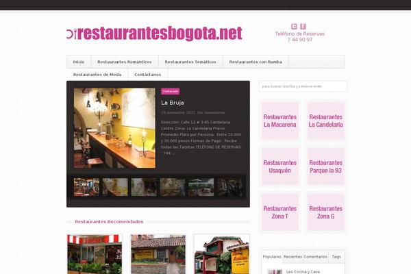 Repro theme site design template sample