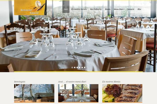 White Rock theme site design template sample