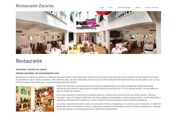 Virtue theme site design template sample
