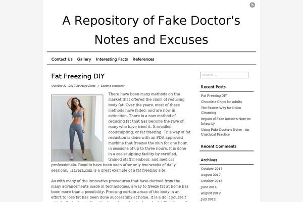 Mon Cahier theme site design template sample