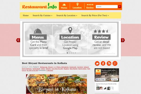 Site using Faceted Search plugin