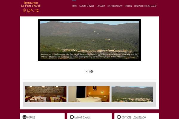 Tasty theme site design template sample
