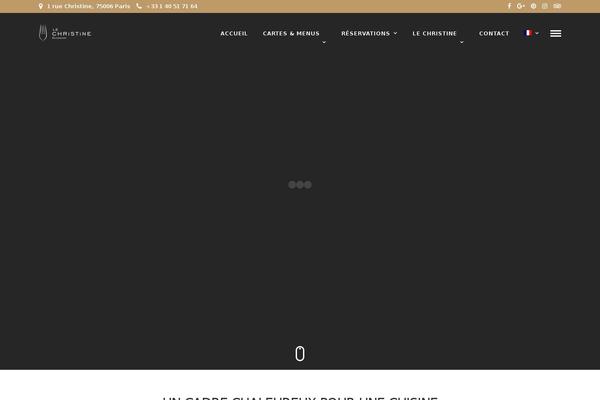 Grandrestaurant theme site design template sample