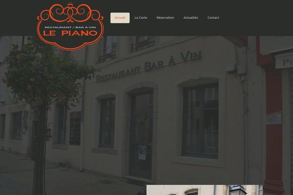 restaurantlepiano.com site used Edservices2175