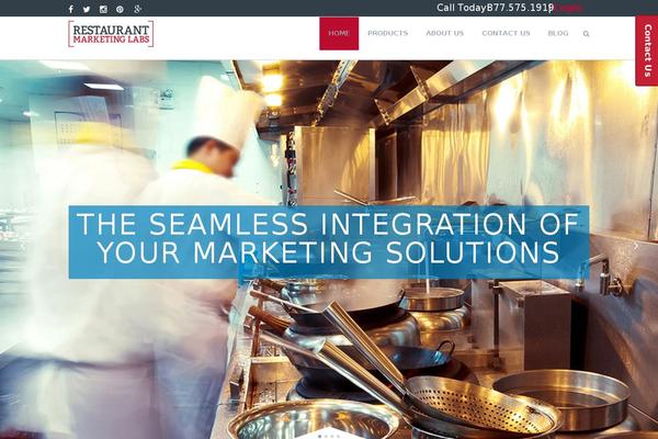 Vigor theme site design template sample
