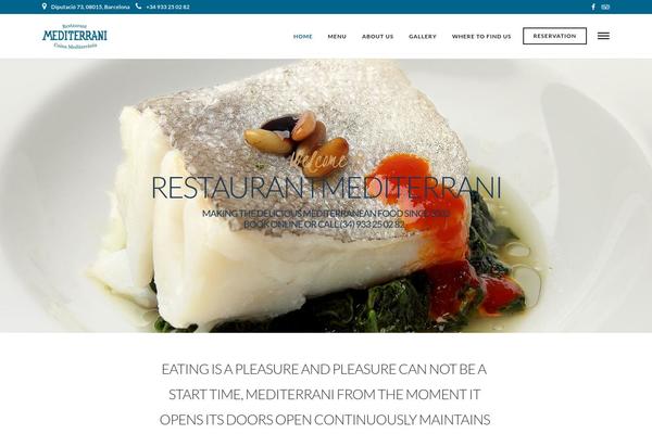 Eatery theme site design template sample