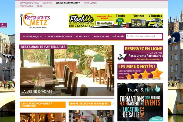 CNEWS theme site design template sample