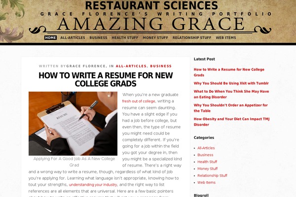 restaurantsciences.com site used Guestmetrics