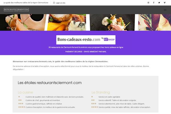 Site using Snazzy Maps plugin