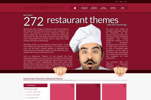 Theme101 theme site design template sample