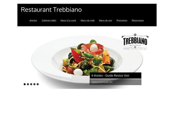 Asteria theme site design template sample