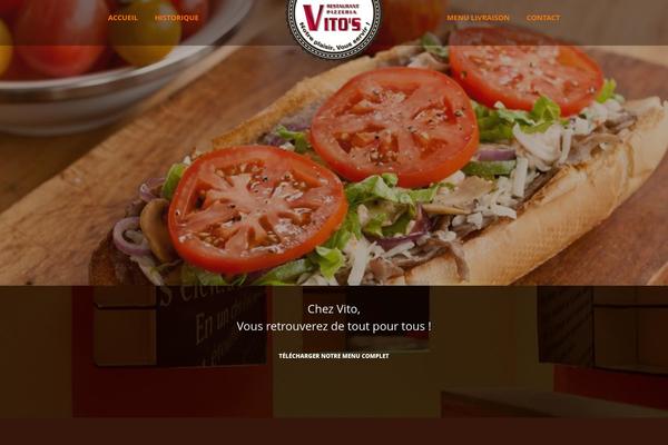 Verona theme site design template sample