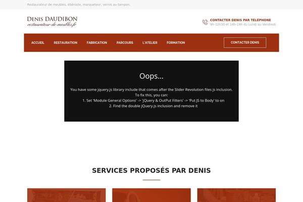 restaurateur-de-meubles.fr site used Woodworks