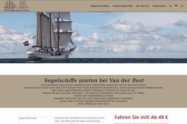 restchart.com site used Layout