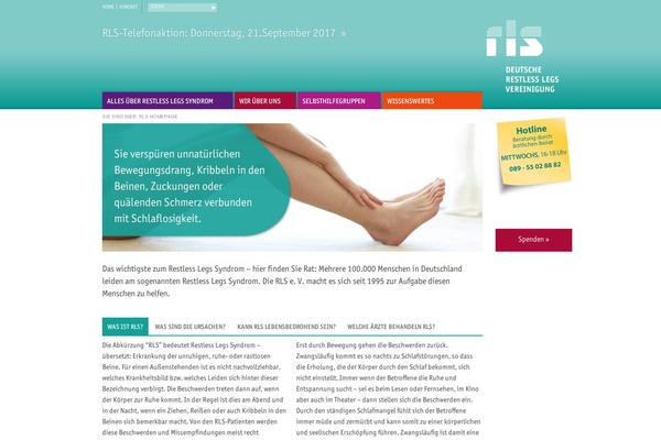 restless-legs.org site used Rls