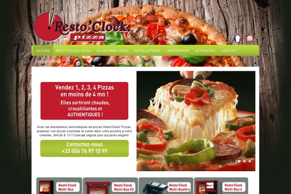 OrganicFood theme site design template sample