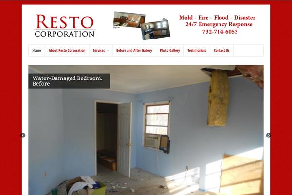 Canvas theme site design template sample