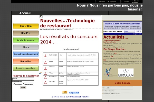 MOF theme websites examples