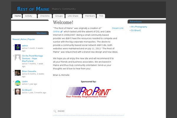 Mantra theme site design template sample