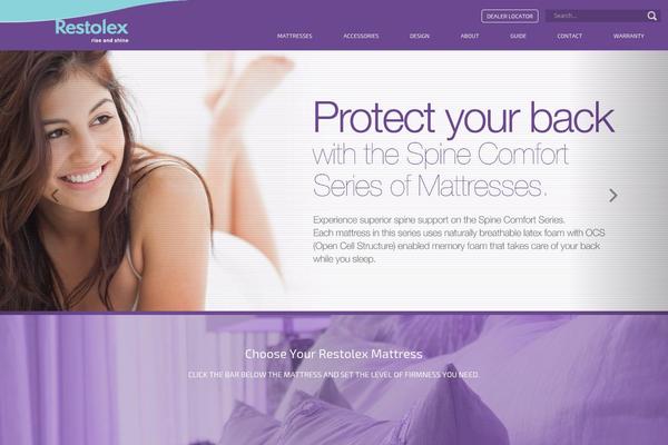 Meris theme site design template sample