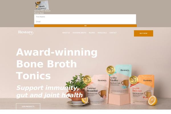 restore.co.nz site used Appetito