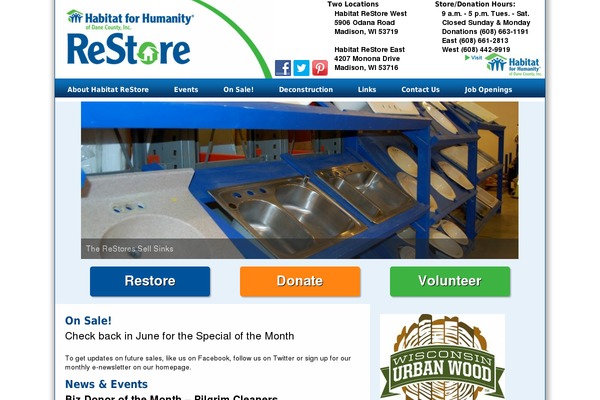restoredane.org site used Restore
