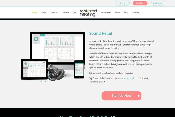 restoredhearing.com site used Restoredhearing