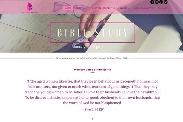 Church theme site design template sample