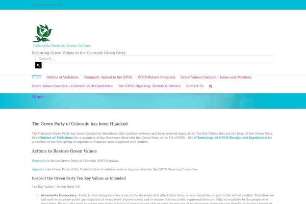 Site using SpeakOut! Email Petitions plugin