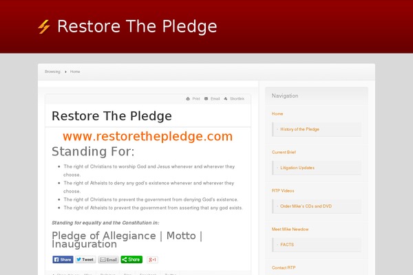 Site using Embedly plugin
