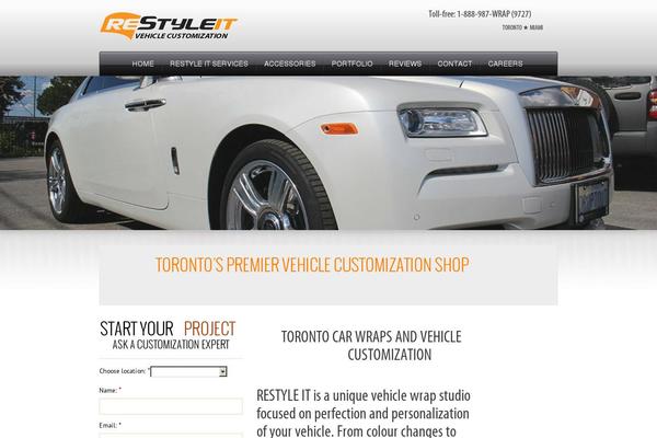 ReStyle theme websites examples