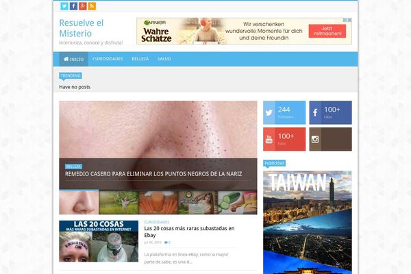 Delipress theme site design template sample