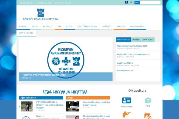 Site using Social Icons Widget plugin