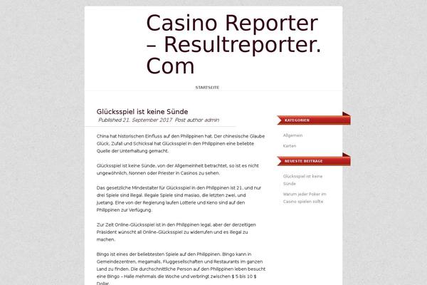 resultreporter.com site used Book inspiration