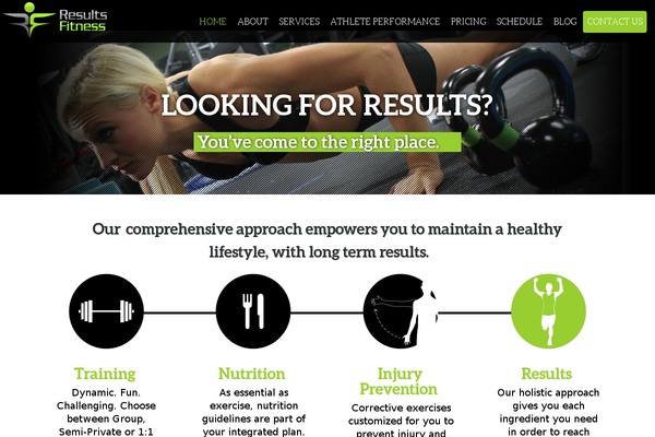 resultsfitnessforlife.com site used Rf