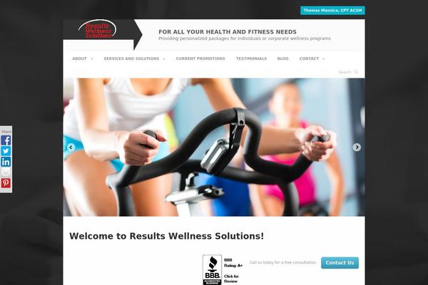 Neo theme site design template sample