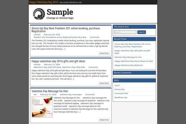 Portal theme site design template sample