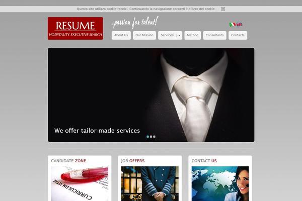 MiCasa theme site design template sample
