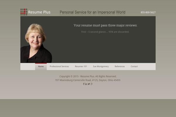 Hestia theme site design template sample