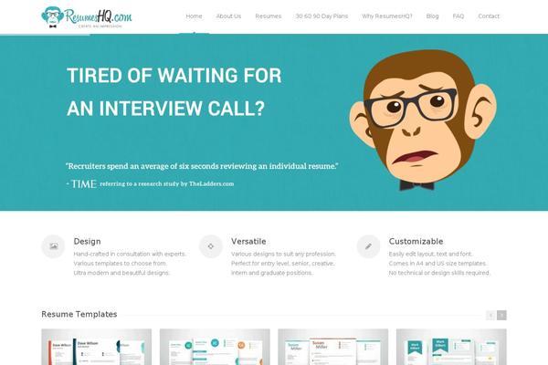Astrum theme site design template sample