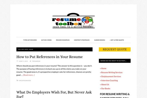 Daily Dish Pro theme site design template sample