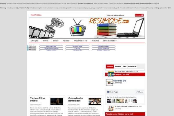 Gazette theme site design template sample