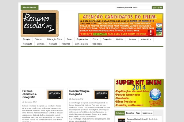 Gazette theme site design template sample
