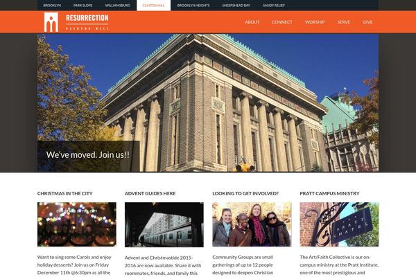 Outreach Pro theme site design template sample