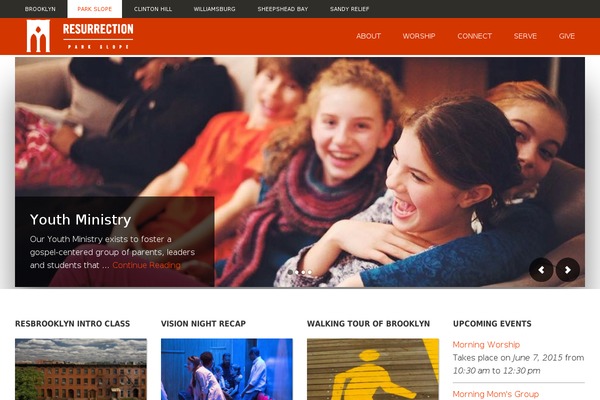 Site using Events-and-bookings plugin
