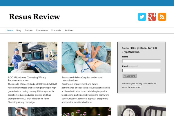 Site using Easy-slide-in plugin