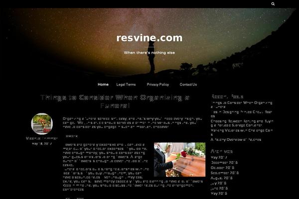 resvine.com site used Beyond Expectations